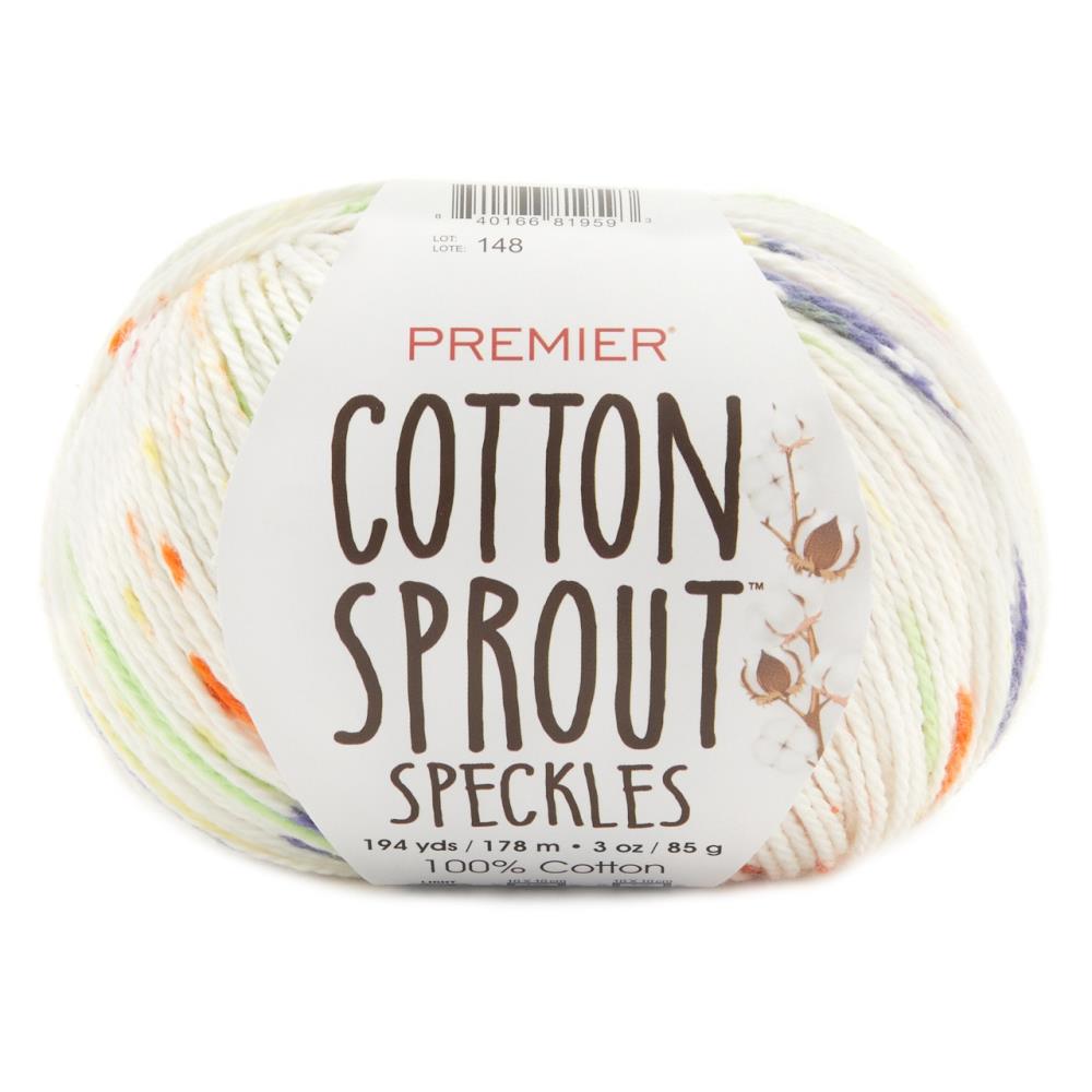 Sprout 100% Cotton yarn Speckles Primary