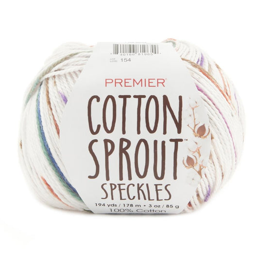 Sprout 100% Cotton yarn Speckles harvest