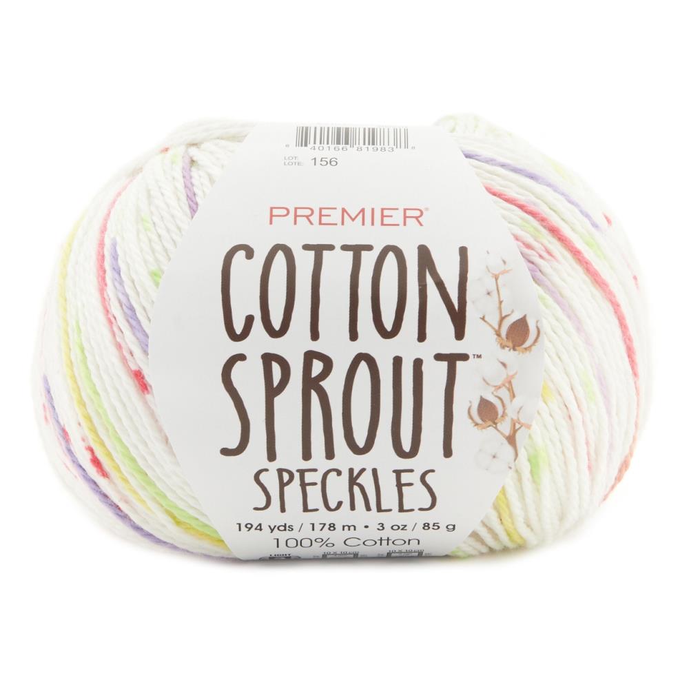 Sprout 100% Cotton yarn Speckles Wildflower