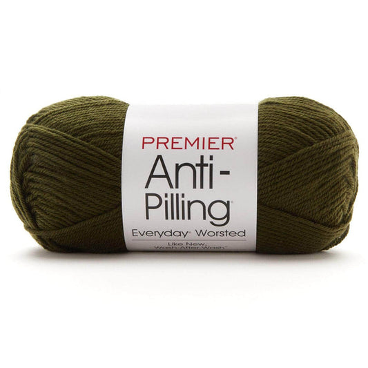 Premier Anti-Pilling Everyday Worsted Yarn Pine Green