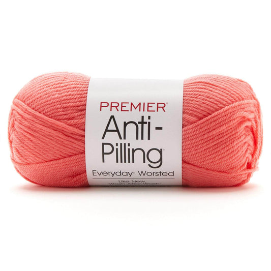 Premier Anti-Pilling Everyday Worsted Yarn Coral Pack of 3 *Pre-order*