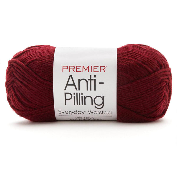 Premier Anti-Pilling Everyday Worsted Yarn Burgundy