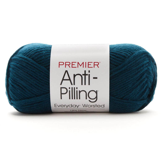 Premier Anti-Pilling Everyday Worsted Yarn Deep Teal Pack of 3 *Pre-order*