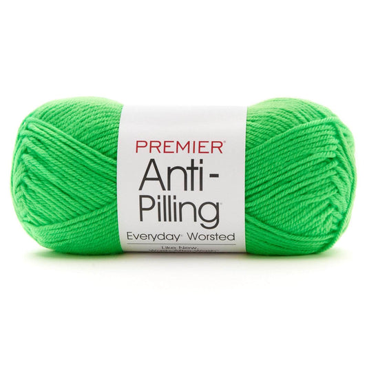 Premier Anti-Pilling Everyday Worsted Yarn Bright Green