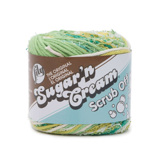 Lily Sugar n Cream Scrub Off Yarn Greens
