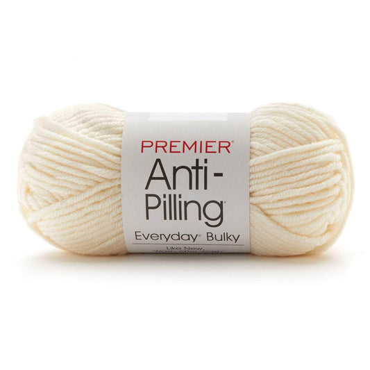 Premier Yarns Anti-Pilling Everyday Bulky Yarn Cream Pack of 3 *Pre-order*