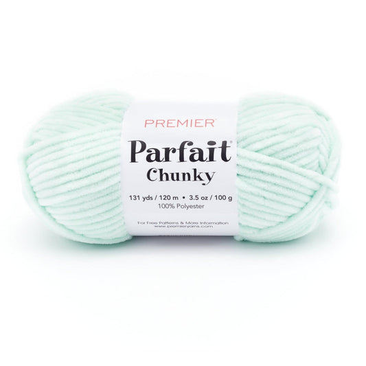 Premier Parfait Chunky Chenille yarn- mint