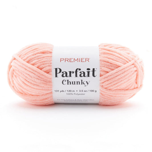 Premier Parfait Chunky Chenille yarn- peach