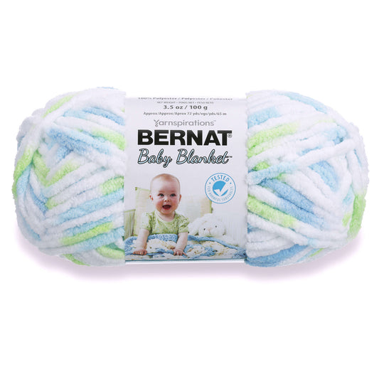 Bernat Baby Blanket yarn Funny Print 100g