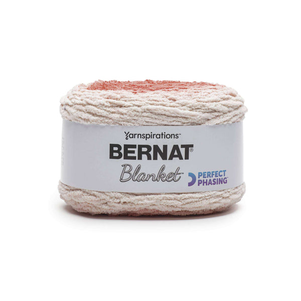 Bernat Blanket Perfect Phasing Yarn Crimson