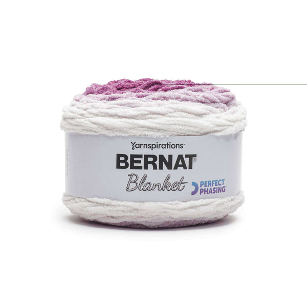 Bernat Blanket Perfect Phasing Yarn Fuchsia