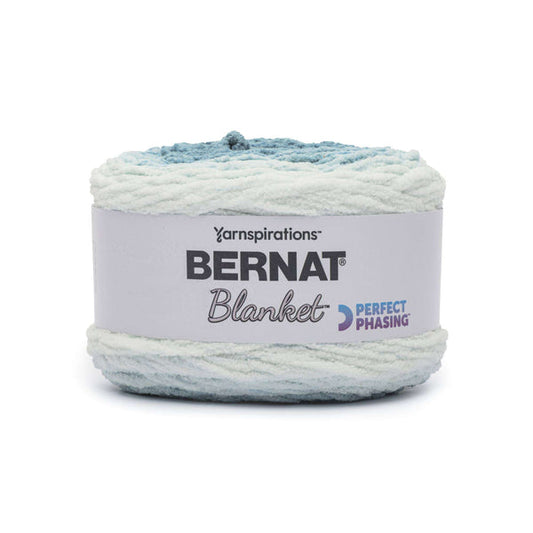 Bernat Blanket Perfect Phasing Yarn Deep Teal