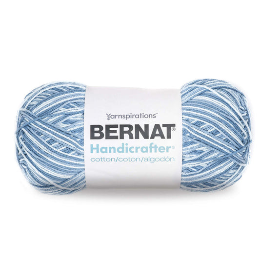 Bernat Handicrafter Cotton Yarn 340g - Ombres Faded Denim Pack of 2 *Pre-order*