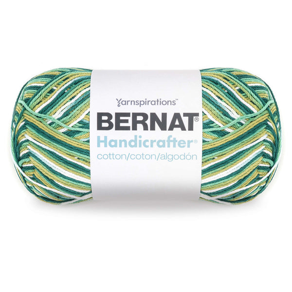 Bernat Handicrafter Cotton Yarn 340g - Ombres June Bug Pack of 2 *Pre-order*