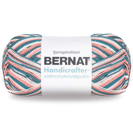 Bernat Handicrafter Cotton Yarn 340g - Ombres Coral Seas Pack of 2 *Pre-order*