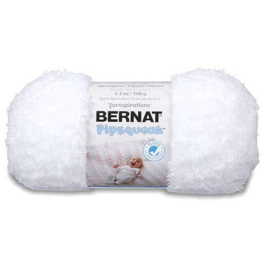 Bernat Pipsqueak Yarn Whitey White Pack of 3 *Pre-order*