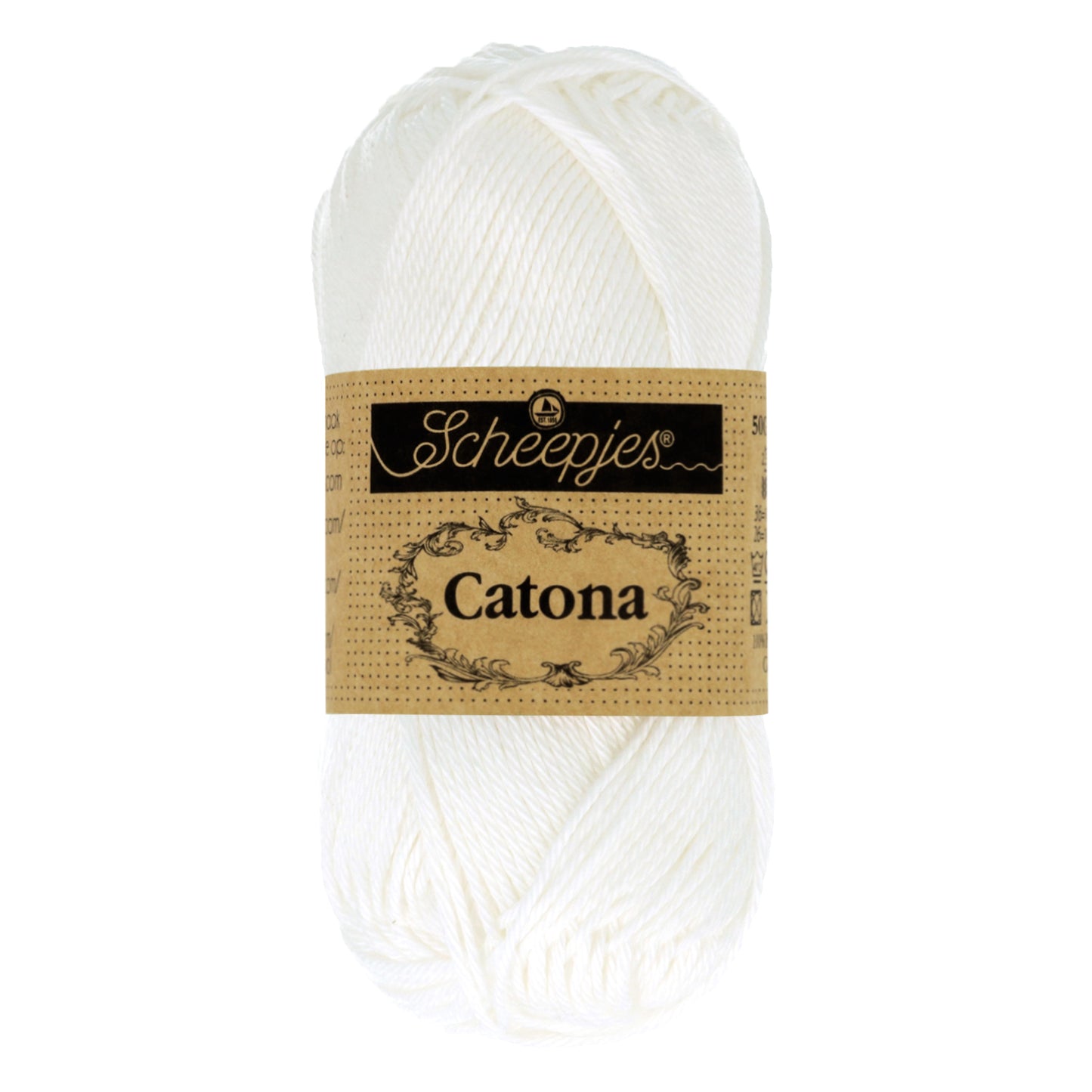 Scheepjes Catona cotton yarn- 106 Snow White