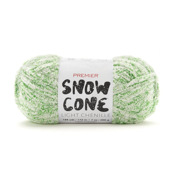 Premier Snow Cone Chenille yarn Watermelon