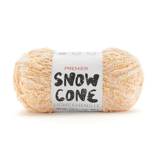 Premier Snow Cone Chenille yarn Pineapple
