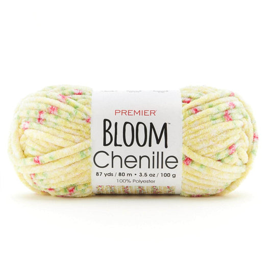 Premier Bloom Chenille yarn-Buttercup