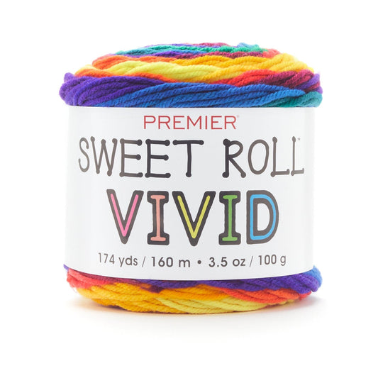 Premier Sweet Roll Vivid Yarn Primary Pack of 3 *Pre-order*
