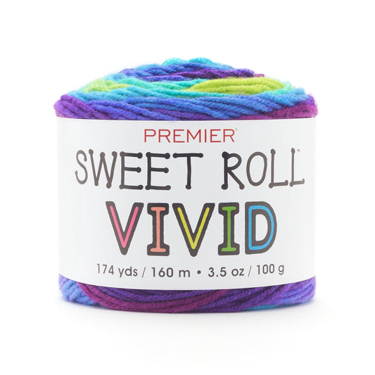 Premier Sweet Roll Vivid Yarn Tetra Pack of 3 *Pre-order*