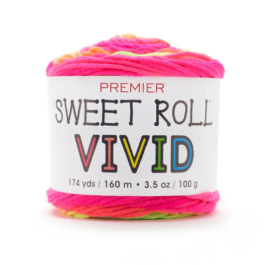 Premier Sweet Roll Vivid Yarn Neon Signs Pack of 3 *Pre-order*