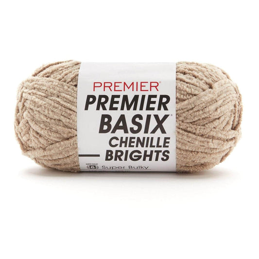 Premier Basix Brights Chenille Yarn - Sand