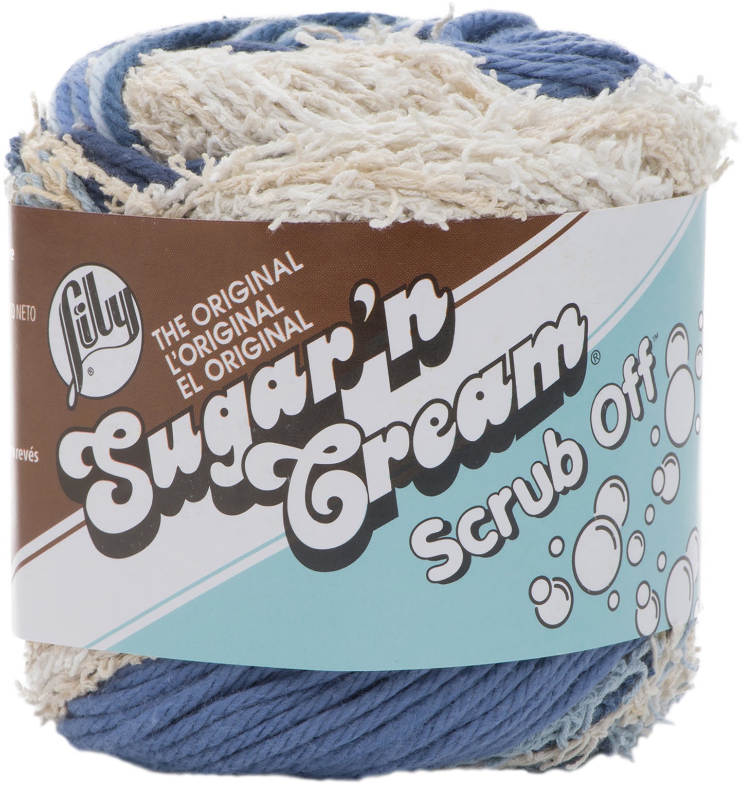 Lily Sugar n Cream Scrub Off Yarn Denim