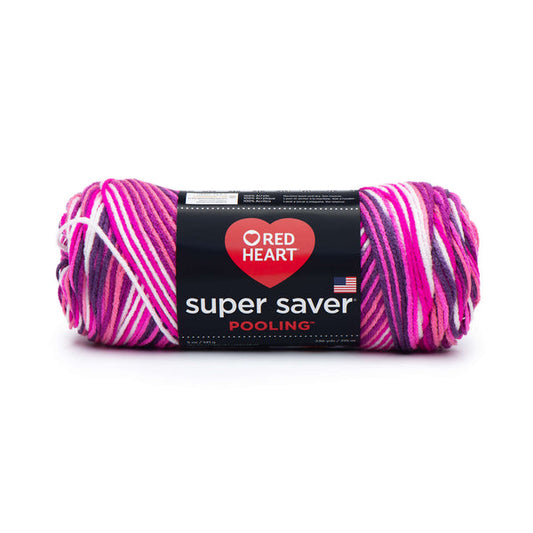 Red Heart Super Saver Pooling Yarn Berry Pack of 3 *Pre-order*
