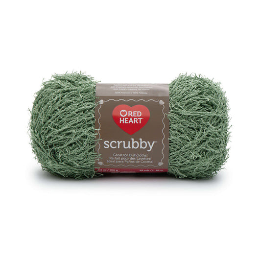 Red Heart Scrubby Yarn Green Tea Pack of 3 *Pre-order*