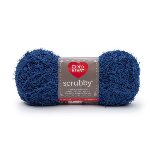 Red Heart Scrubby Yarn Royal Pack of 3 *Pre-order*