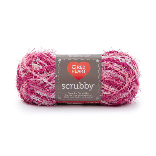 Red Heart Scrubby Yarn Candy Pack of 3 *Pre-order*