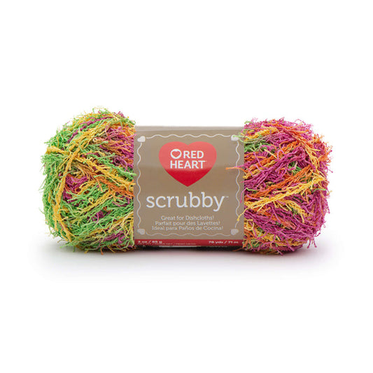 Red Heart Scrubby Yarn Tropical Pack of 3 *Pre-order*