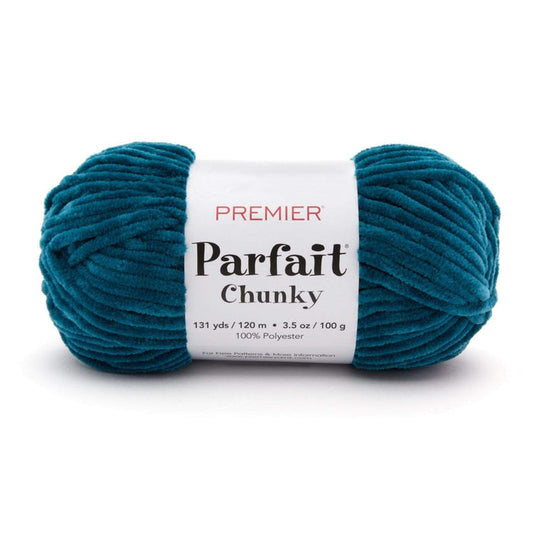 Premier Parfait Chunky Chenille yarn- Peacock