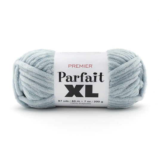 Premier Parfait XL Chenille yarn- Light Grey