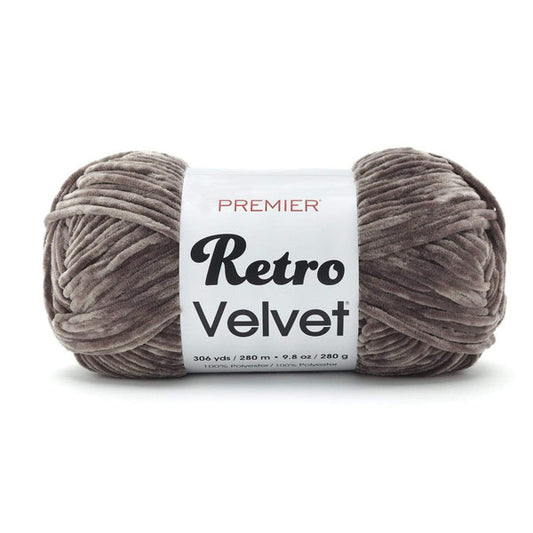 Premier Retro Velvet yarn mink