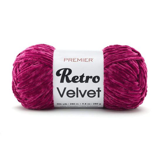 Premier Retro Velvet yarn orchid