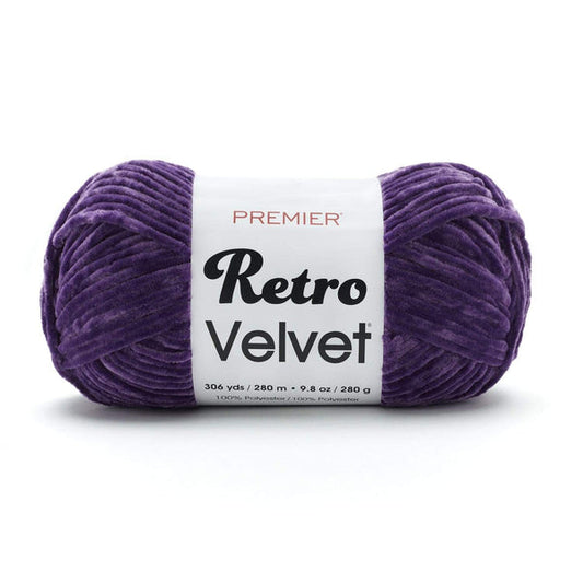 Premier Retro Velvet yarn iris