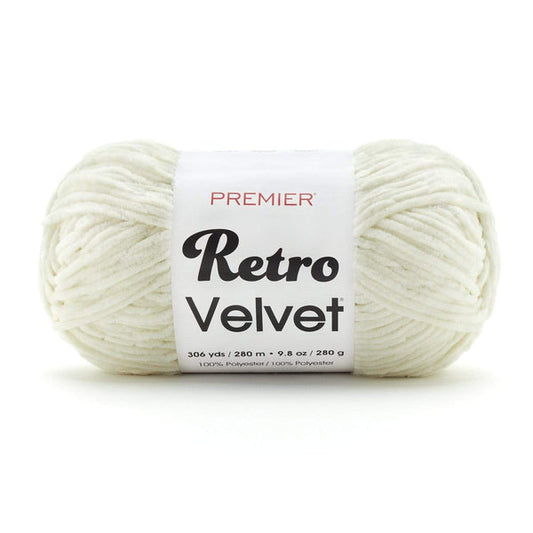 Premier Retro Velvet yarn pearl