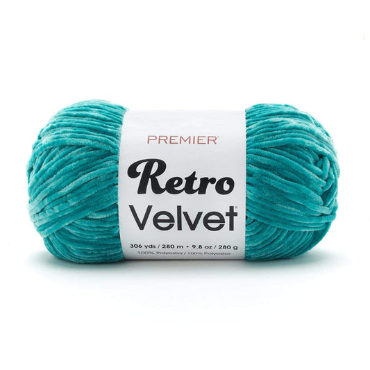 Premier Retro Velvet yarn waterfall
