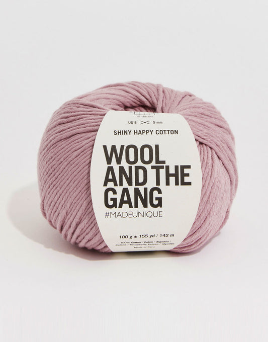 Wool and the Gang Shiny Happy Cotton Mellow Mauve