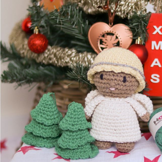 DIY crochet kit Christmas Angel